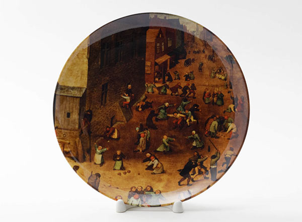 Decorative plate Bruegel Pieter the Elder Children games 3