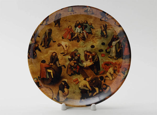 Decorative plate Bruegel Pieter the Elder Children games 6