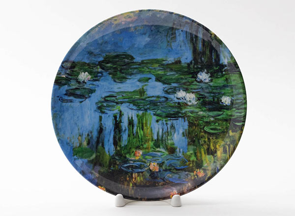 Decorative plate Oscar Claude Monet Water lilies