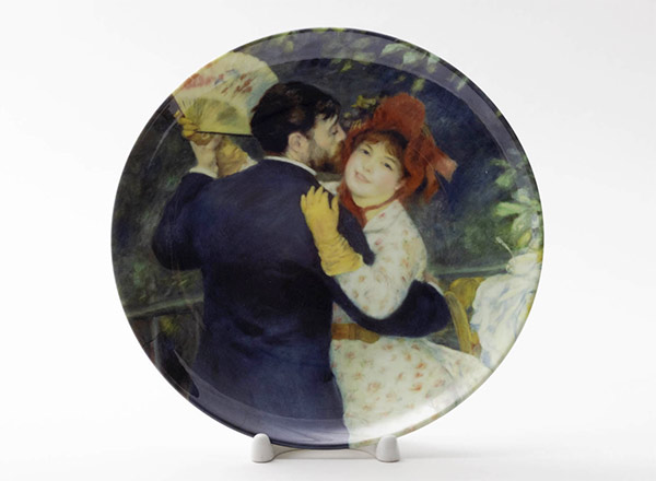 Decorative plate Renoir Pierre-Auguste Country dance