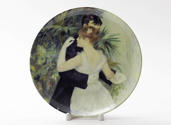 Decorative plate Renoir Pierre-Auguste City dance