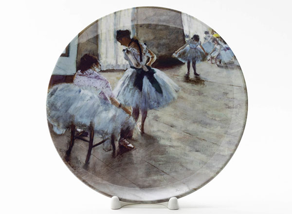 Decorative plate Edgar Degas Dance Lesson