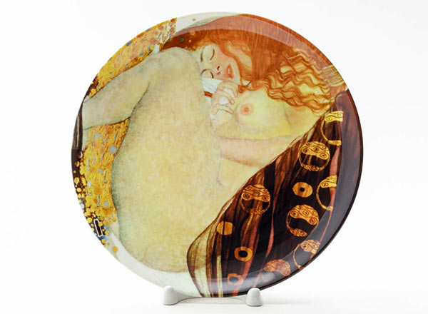 Decorative plate Klimt Gustav Danae