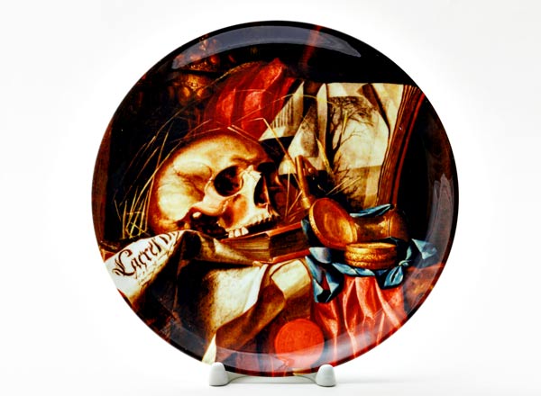 Decorative plate Simon Renard de Saint Andre Vanity of Vanities 2