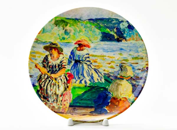 Декоративная тарелка Лебаск Анри Рыболовная экспедиция