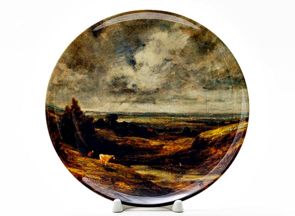 Decorative plate Constable John Hampstead Heath
