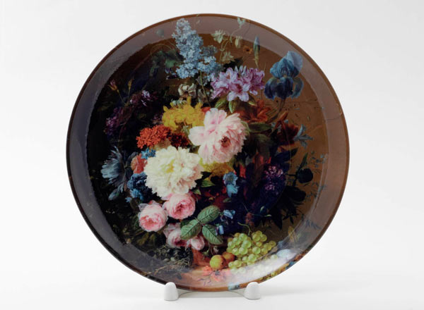 Decorative plate Bloemers Arnold Still life with flowers 2