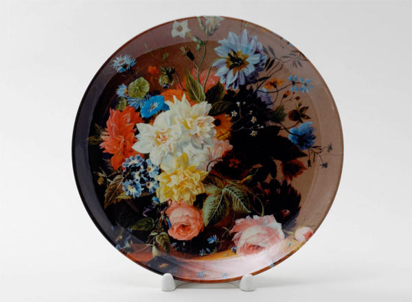 Декоративная тарелка Бломерс Арнольд Натюрморт с цветами 3