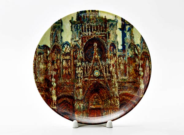 Decorative plate Renoir Pierre-Auguste Rouen Cathedral 1