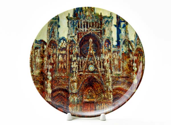 Декоративная тарелка Ренуар Пьер Огюст Руанский собор 2