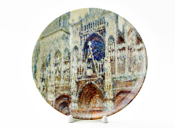 Decorative plate Renoir Pierre-Auguste Rouen Cathedral 3