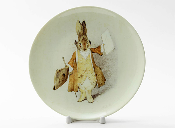 Decorative plate Potter Beatrix Peter rabbit