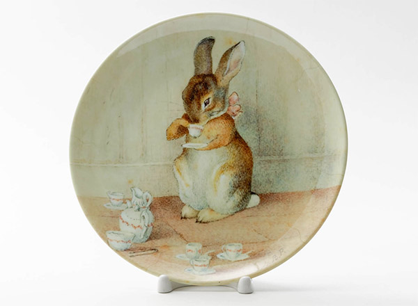 Decorative plate Potter Beatrix Rabbit Josephine