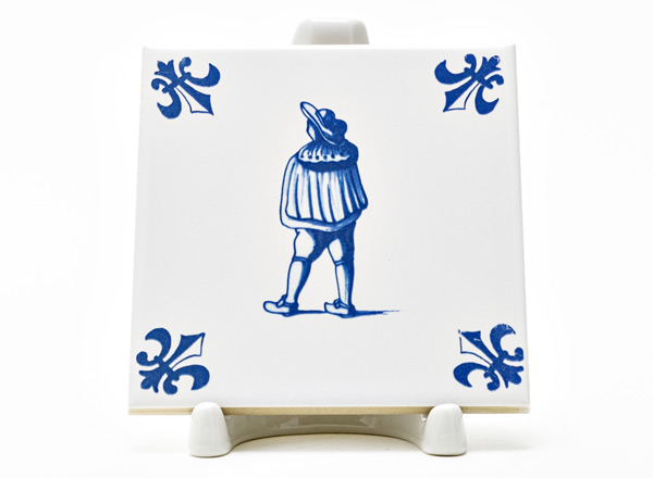 Tile Dutch. Nobleman 