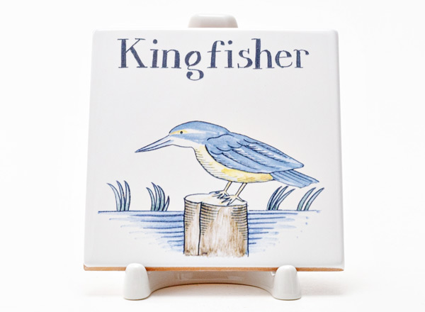 Tile Dutch. Kingfisher 