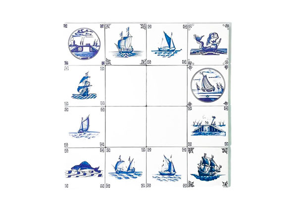 Set of tiles Dutch. Dutch motives 33 