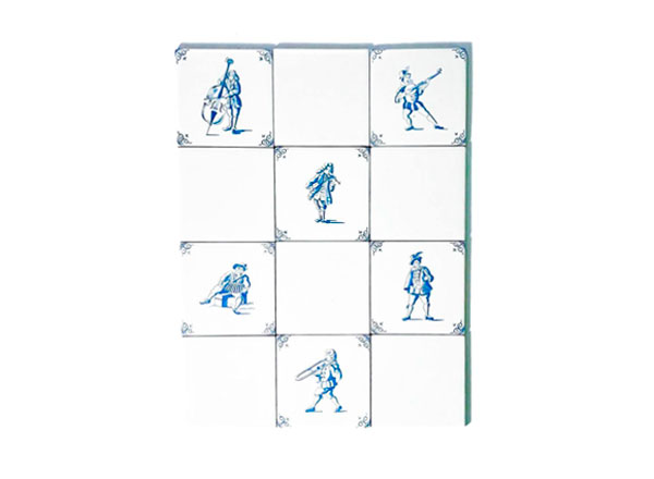 Set of tiles Dutch. Dutch motives 36 
