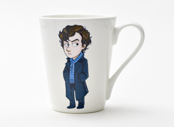 Mug Sherlock Holmes and Doctor Watson Morning