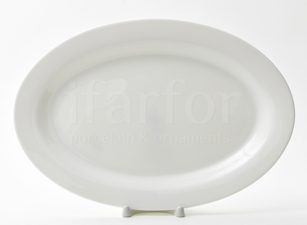 Dish/ platter oval Undecorated STOPPARD Standard