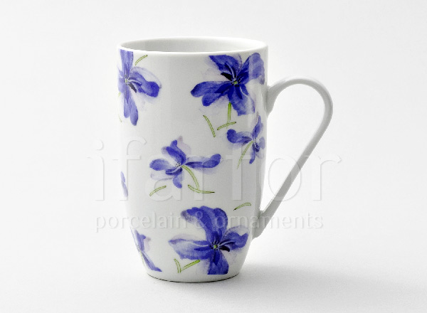 Mug Small blue flowers Milan