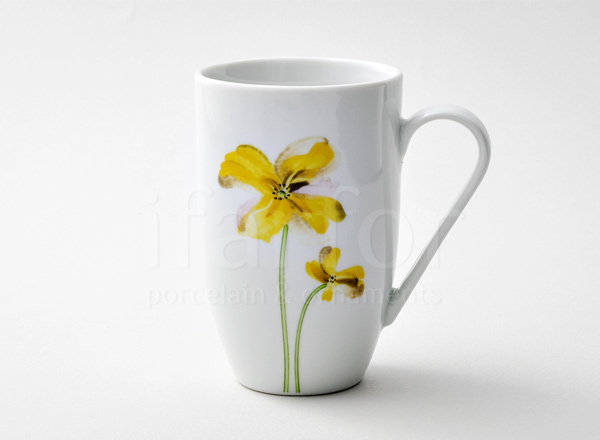 Mug Yellow flower Milan
