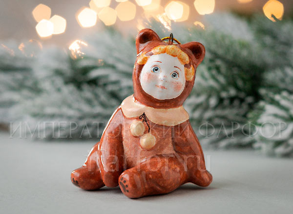 Christmas tree toy Baby teddy bear
