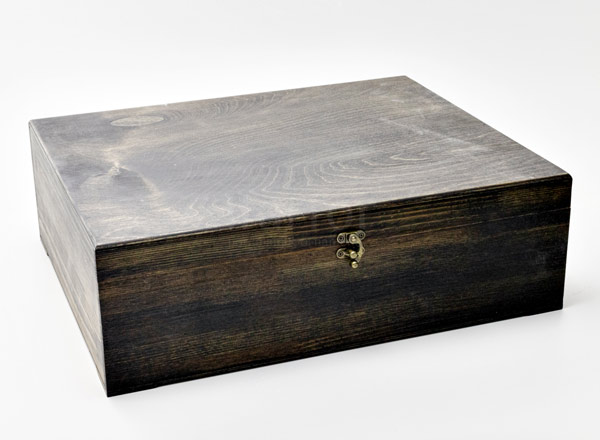 Gift box Gift box. Dark oak Casket