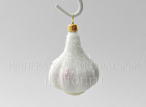 Елочная игрушка Ягоды и фрукты. Чеснок