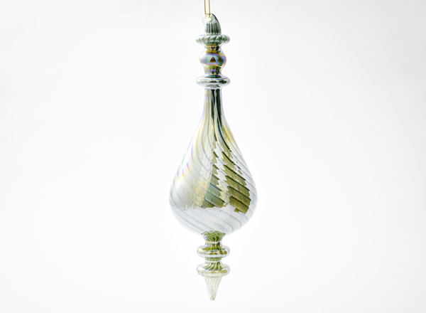 Christmas tree toy Mother-of-pearl spindle