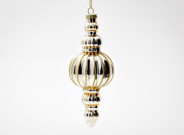 Christmas tree toy Spindle golden