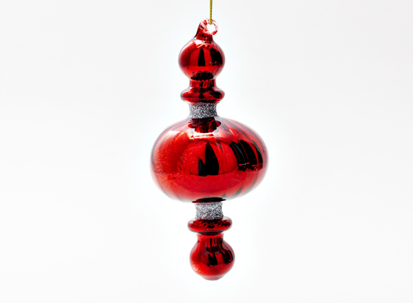 Christmas tree toy The spindle 1 Red