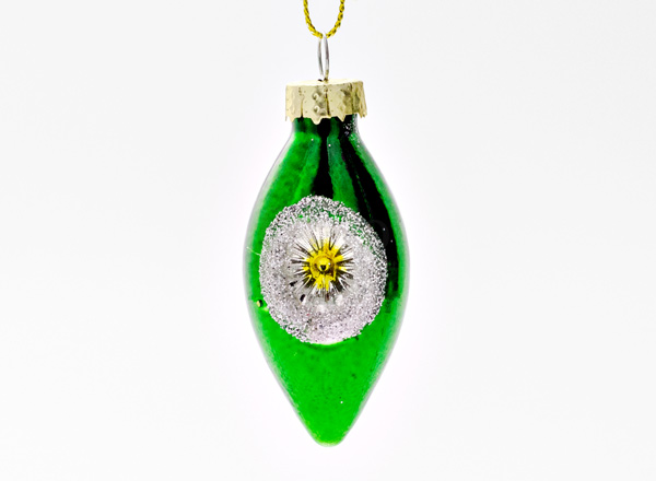 Christmas tree toy Green reflector cone
