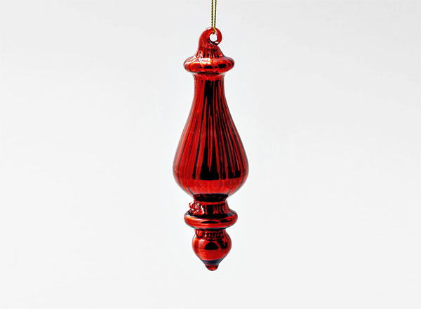 Christmas tree toy The spindle 1 Red