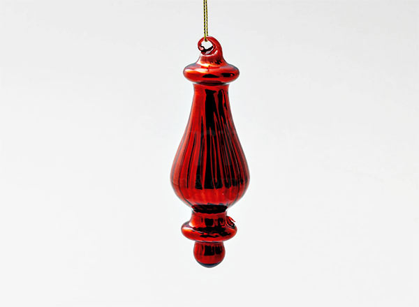 Christmas tree toy The spindle 4 Red