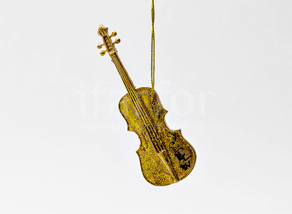 Елочная игрушка Музыкальные инструменты. Скрипка