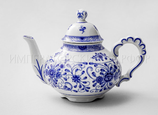 Teapot brewing Alte Ranke blau Marie-Luise 1150
