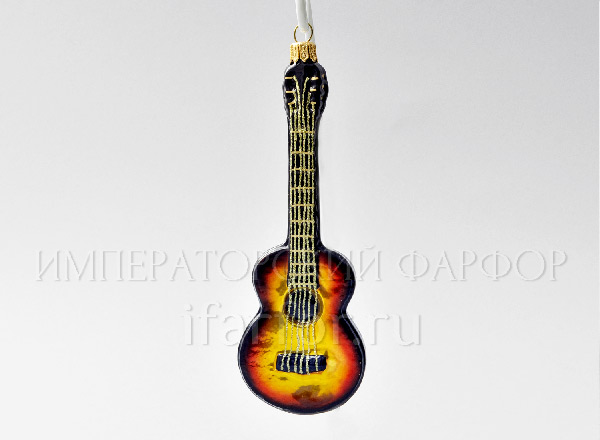 Елочная игрушка Музыкальные инструменты. Гитара