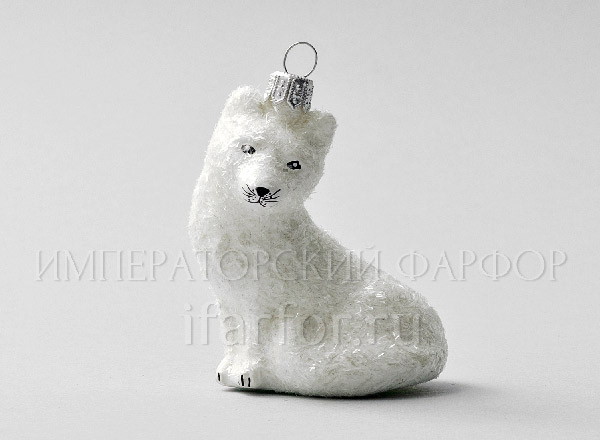 Christmas tree toy Polar fox