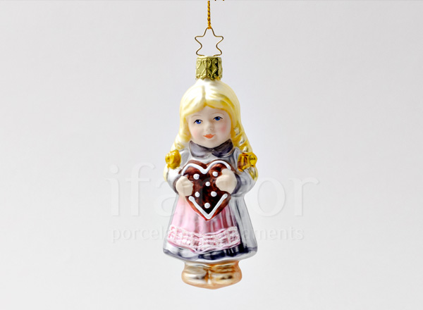 Christmas tree toy Gretel (girl with gingerbread)