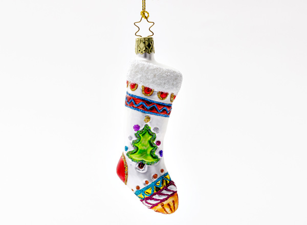Елочная игрушка Рождественский носок
