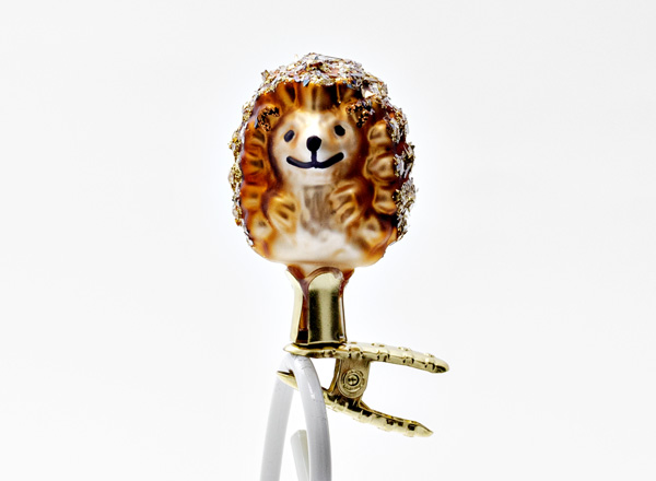 Елочная игрушка Ежонок