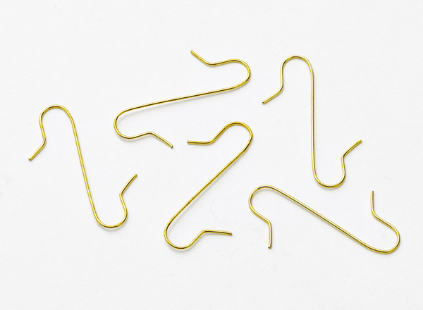 Hooks for Christmas toys Gold Hooks 50 pieces