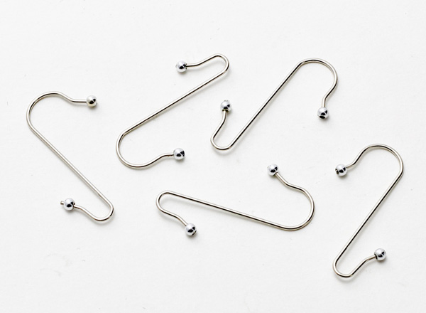 Hooks for Christmas toys Silver Hooks 50 pieces