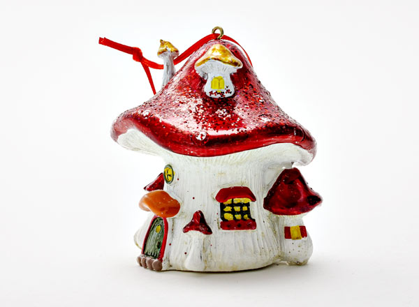 Christmas tree toy Fly agaric teremok 1