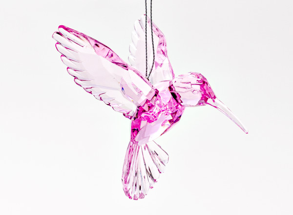 Christmas tree toy Hummingbird pink