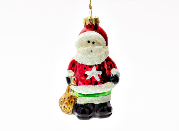 Christmas tree toy Santa Claus