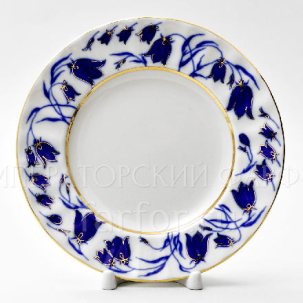 Тарелка мелкая Колокольчики