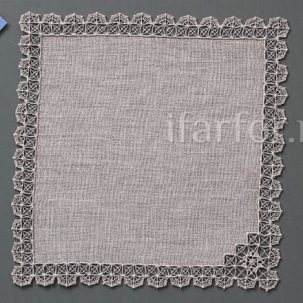 Крестецкая строчка Салфетка Серая 24*24