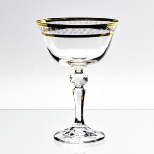 Бокал для мартини Золотой лист Кристина