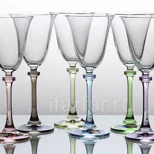 Набор бокалов для вина Арлекино 6/6 ALEXANDRA